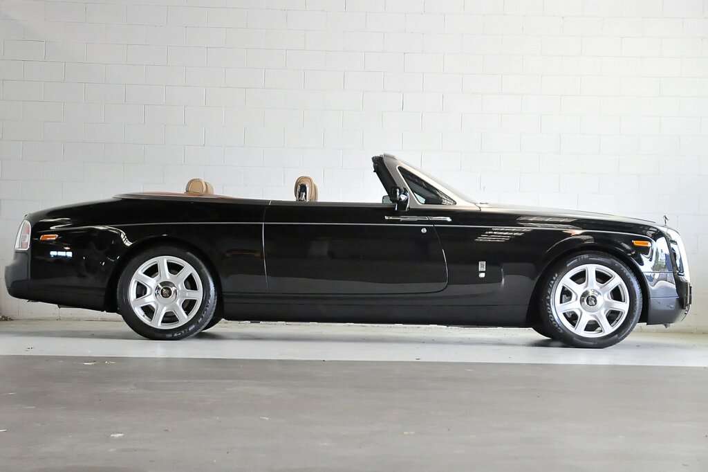 Rolls Royce Drophead Black - Side View